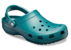 Crocs Classic Clogs pro muže, 45-46 EU, M11, Pantofle, Dřeváky, Evergreen, Zelená, 10001-375