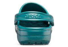 Crocs Classic Clogs pro muže, 45-46 EU, M11, Pantofle, Dřeváky, Evergreen, Zelená, 10001-375