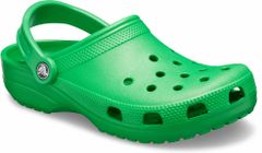 Crocs Classic Clogs Unisex, 43-44 EU, M10W12, Pantofle, Dřeváky, Grass Green, Zelená, 10001-3E8