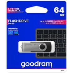 shumee Pendrive 64GB USB 3.2 Gen 1 UTS3 černý