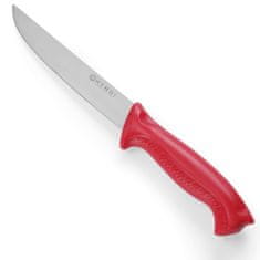 shumee HACCP řeznický nůž na syrové maso 290mm - červený - HENDI 842423