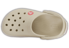 Crocs Crocband Clogs pro děti, 33-34 EU, J2, Pantofle, Dřeváky, Stucco/Melon, Béžová, 204537-1AS