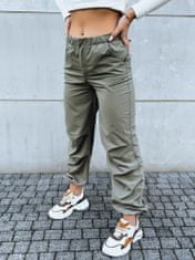 Dstreet Dámské kalhoty joggers Morat khaki M