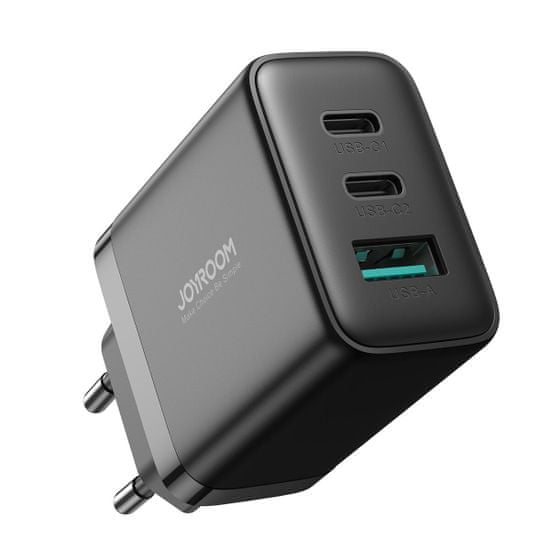 Joyroom JR-TCF10 sieťová nabíjačka USB / 2x USB-C 32W, čierna