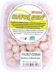 Sports Rohlíkové boilies SPORTS + BOOSTER 60g / 12mm HALIBUT ČESN