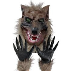 Maska vlkodlaka s rukavicemi