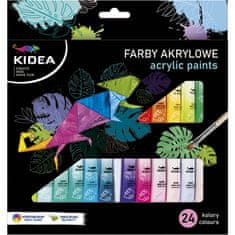 Kidea Akrylové barvy 24 x 6 ml