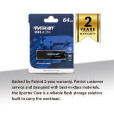 Patriot XPORTER CORE/32GB/USB 3.2/USB-A/Černá