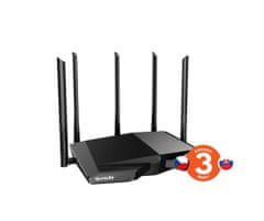 Tenda TX27 Pro - Wi-Fi AXE5700 Router 802.11ac/a/b/g/n/ax, 5665 Mb/s, Gigabitové WAN a LAN porty, WiFi 6E, IPv6, BSS Color, MU-MIM