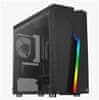 Aerocool MC G Bolt Mini-G-BK-v1, skříň Micro Tower, mATX, 2xUSB 2.0, 1xUSB 3.0, RGB