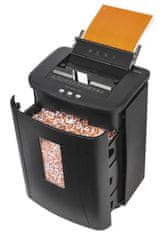 Hama skartovačka Premium AutoM120/ formát A4/ křížový microřez/ podavač/ skartace až 120 listů/ stupeň utajení P-4/ čern