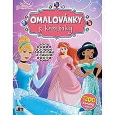 Jiri Models Omalovánky s kamínky - Disney Princezny