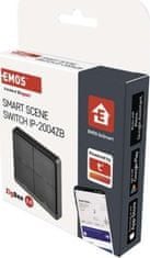 Emos GoSmart Přenosný ovladač scén IP-2004ZB, ZigBee 3.0, 4-tlačítkový