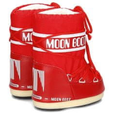 Moon Boot Sněhovky červené 23 EU Nylon