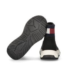 Tommy Hilfiger boty Sock SneakerČerný T3A9330070702999999