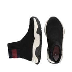 Tommy Hilfiger boty Sock SneakerČerný T3A9330070702999999