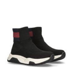 Tommy Hilfiger boty Sock SneakerČerný T3A9330070702999999