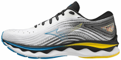 Mizuno WAVE SKY 6 / White / Cyber Yellow / Indigo Bunting / 46.5/11.5