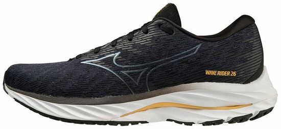 Mizuno WAVE RIDER 26 2E / Odyssey Gray / Metallic Gray / Pale Marigold /