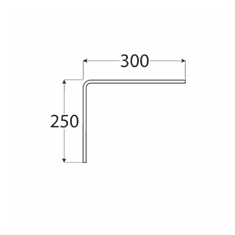 Velano WSB 300 C konzole 250x300 černá