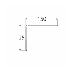 Velano WSB 150 C konzole 125x150 černá