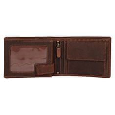 Lagen Pánská kožená peněženka 19175 BRN SKELETON