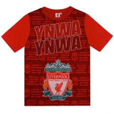 Fan-shop Dětské pyžamo LIVERPOOL FC Text red Dětská: 6-7 let