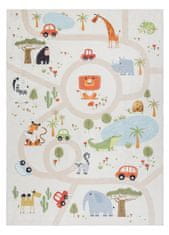 Dywany Łuszczów DOPRODEJ: 160x220 cm Dětský kusový koberec Bambino 1165 Zoo 160x220