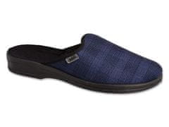Befado pánské pantofle PARYS 089M414, tmavě modré, velikost 41