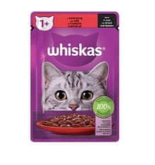 KN Whiskas kapsička - s hovězím (85g)