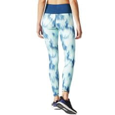 Adidas Kalhoty modré 147 - 151 cm/XXS Longtight All Over Print