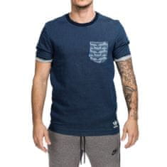 Adidas Tričko tmavomodré S Ftd Tee Denim