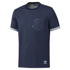 Adidas Tričko tmavomodré S Ftd Tee Denim