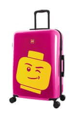 LEGO Luggage Kufr ColourBox Minifigure Head 24" - Berry