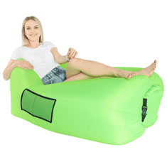 BPS-koupelny Nafukovací sedací vak/lazy bag, zelená, LEBAG