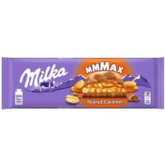 MILKA Peanut Caramel mléčná čokoláda s arašídy a karamelem 276g