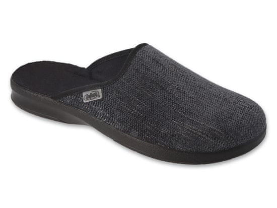 Befado pánské pantofle LEON 548M039, šedé
