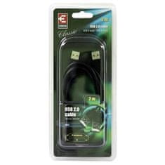 Emos USB kabel SB7002 USB kabel 2.0 A vidlice - A vidlice 2m