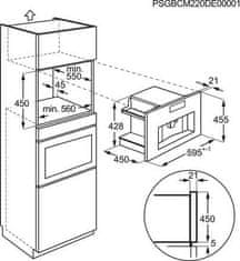 Electrolux Vestavný kávovar EBC85X