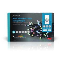 Nedis Vánoční osvětlení SmartLife LED, Wi-Fi, RGB, 42 LED, 5 m, Android / IOS