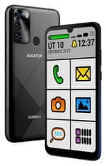 Aligator Mobilní telefon S6550 Senior Black