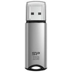 Silicon Power USB Flash disk Marvel M02 32 GB USB 3.2 Gen 1 - stříbrný