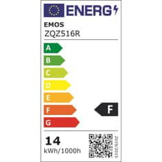 Emos Chytrá LED žárovka ZQZ516R GoSmart A65 14 W E27 ZigBee RGBCCT