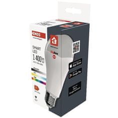 Emos Chytrá LED žárovka ZQZ516R GoSmart A65 14 W E27 ZigBee RGBCCT