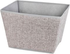 HOMESTYLING Úložný box KO-101001710seda 39x30x24 cm textil šedý