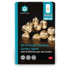 Nedis Párty osvětlení SmartLife LED Wi-Fi, 10 LED, 9 m, teplá bílá