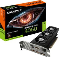 Gigabyte GeForce RTX 4060 OC Low Profile 8G, 8GB GDDR6