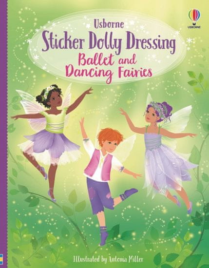 Usborne Sticker Dolly Dressing Ballet and Dancing Fairies
