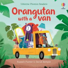 Usborne Orangutan with a van