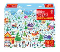 Usborne Usborne Book and Jigsaw Christmas Maze